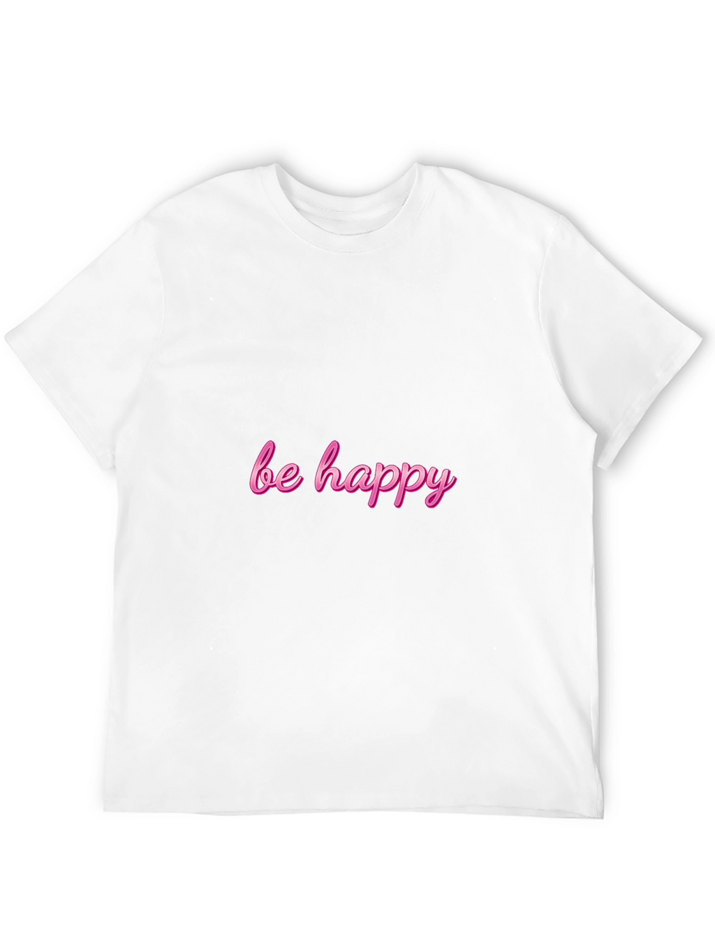 Be Happy Black T-Shirt - Menswear