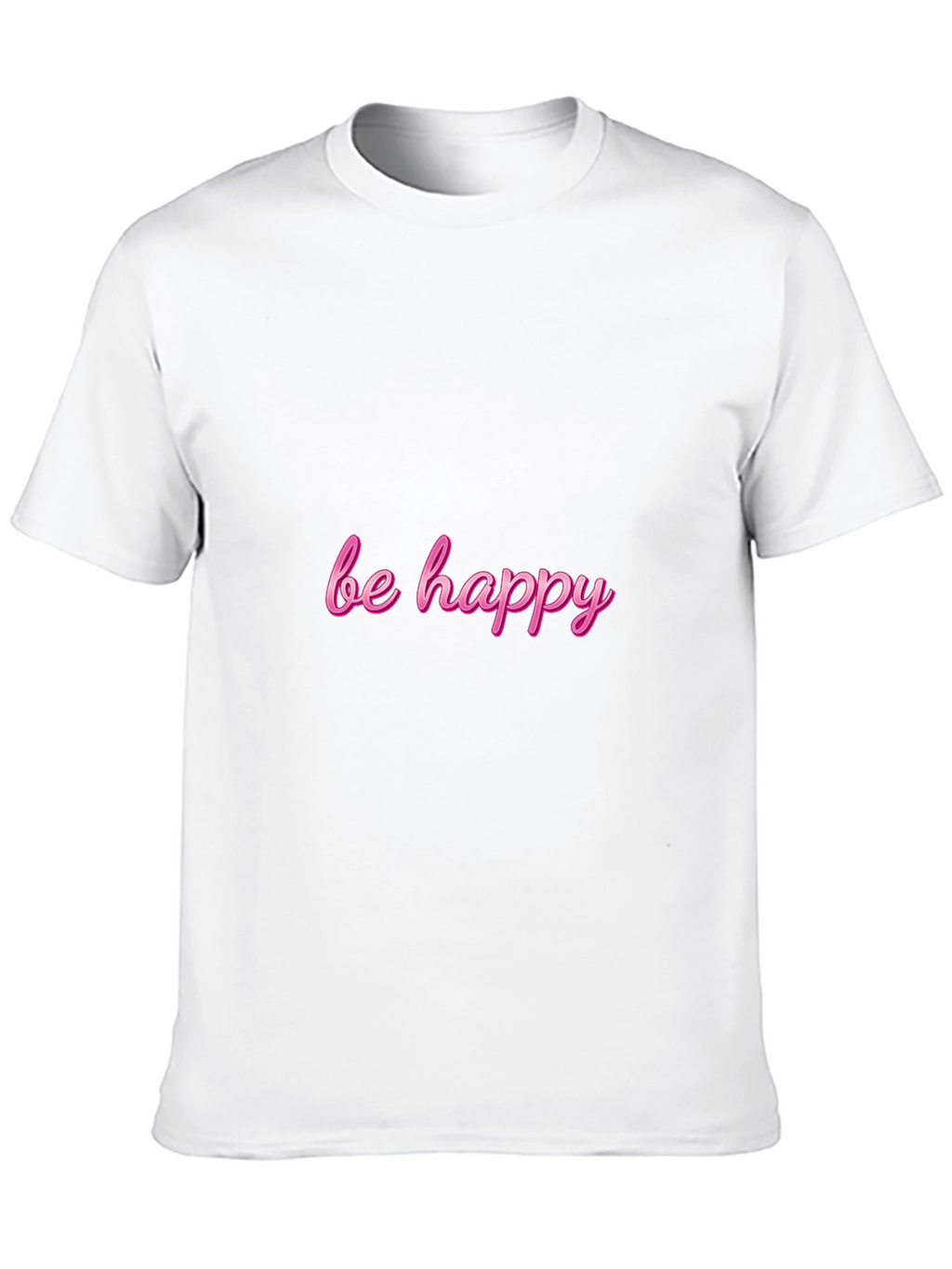 Be Happy Black T-Shirt - Menswear