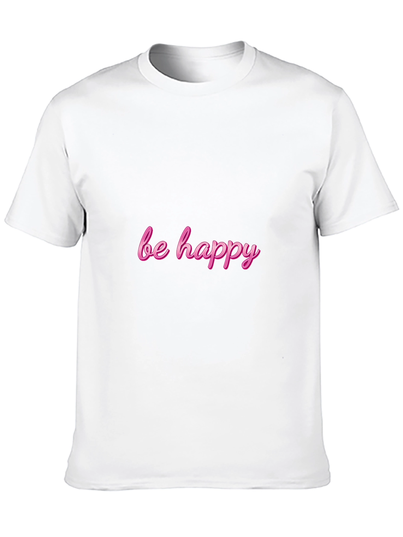 Be Happy Black T-Shirt - Menswear