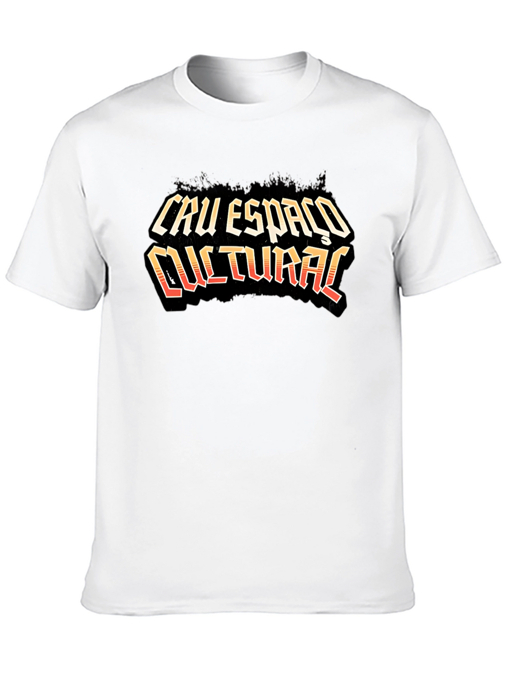 Cau Espaco Cultural Black Graphic T-Shirt