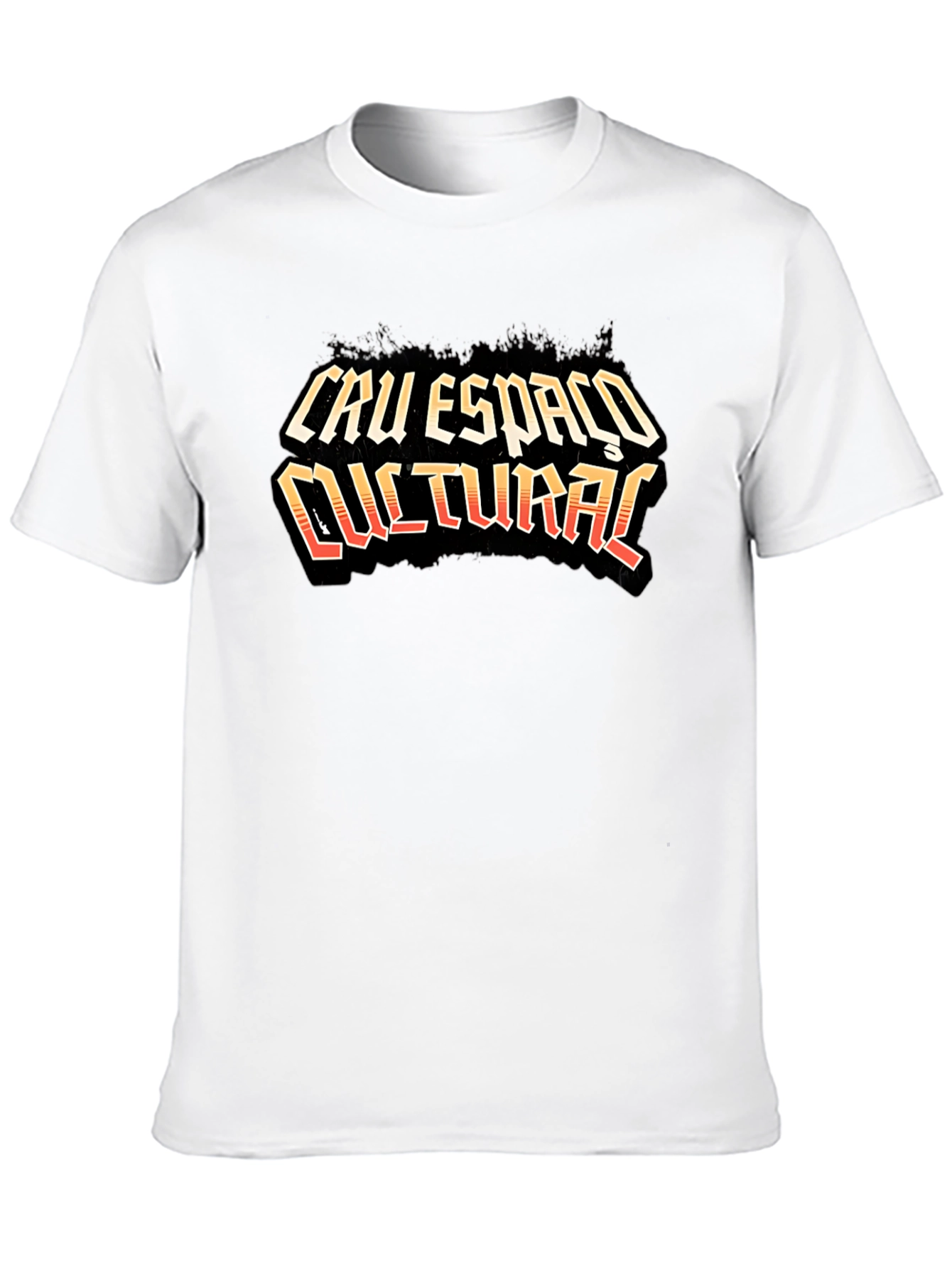 Cau Espaco Cultural Black Graphic T-Shirt