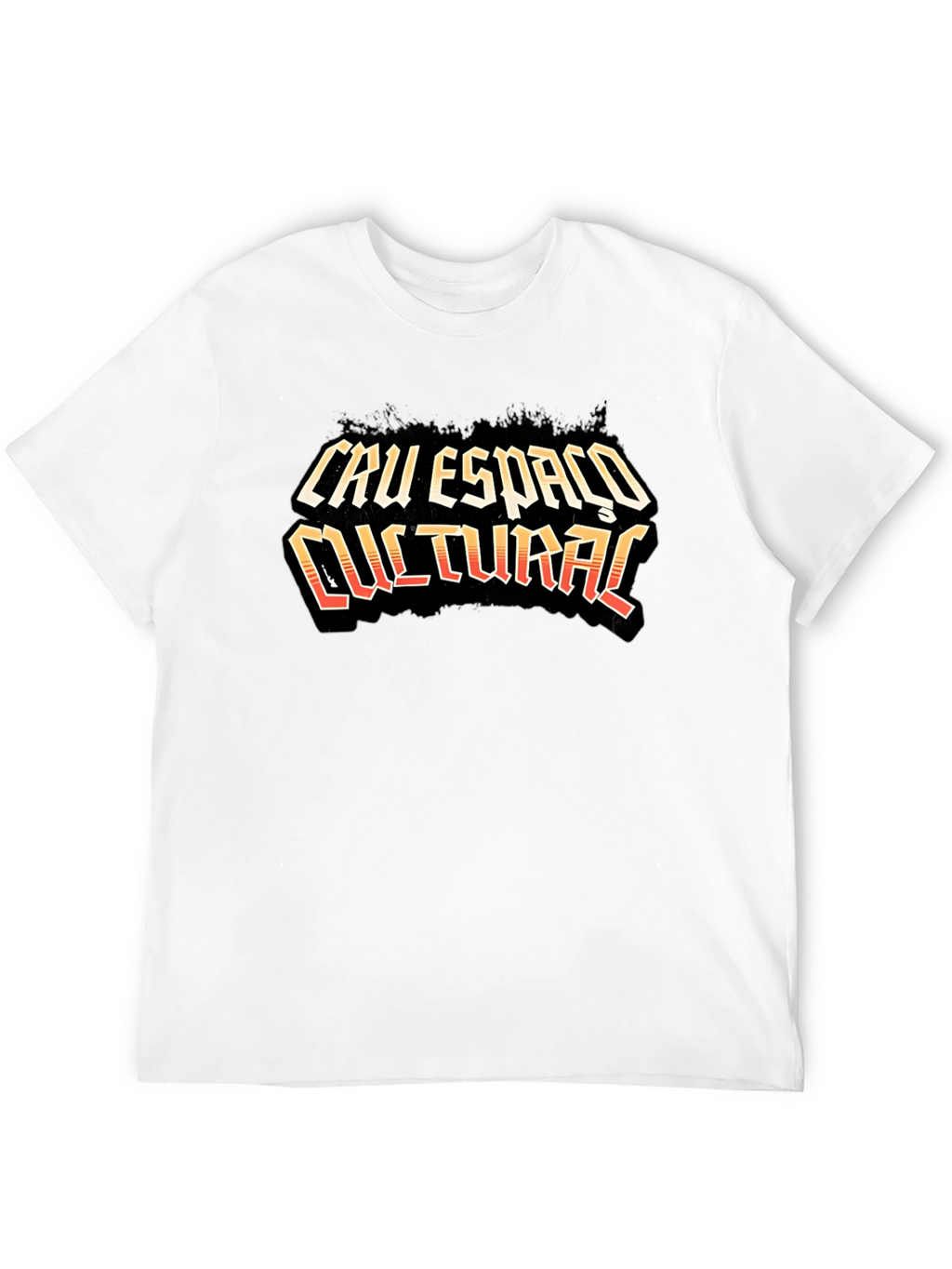 Cau Espaco Cultural Black Graphic T-Shirt