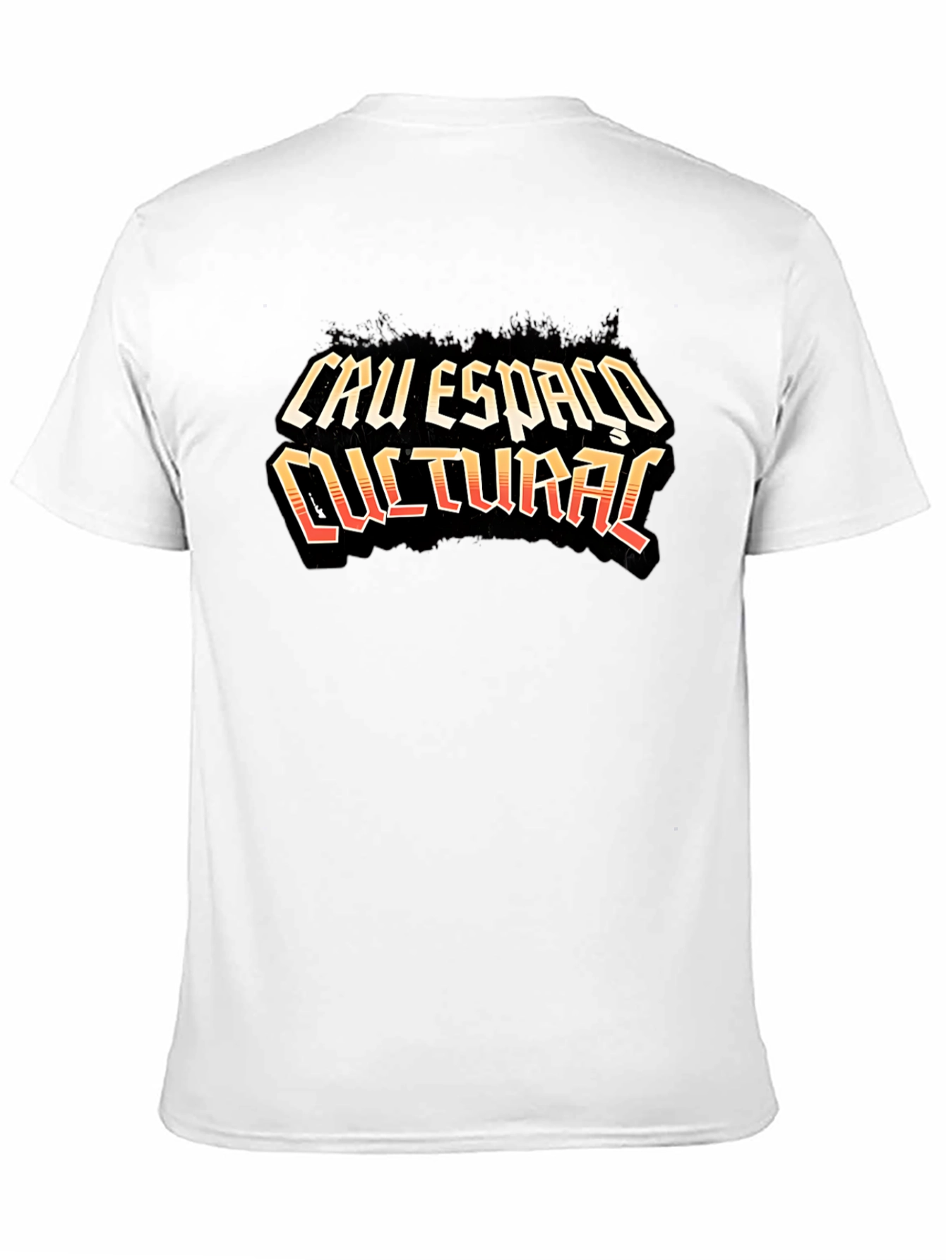 Cau Espaco Cultural Black Graphic T-Shirt