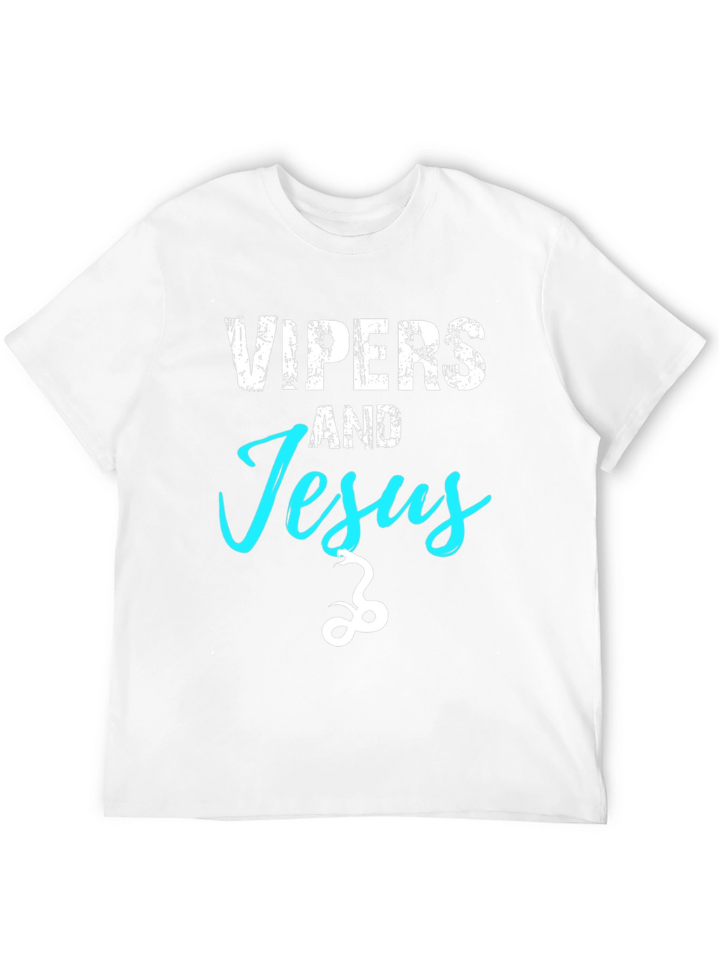Vipers and Jesus Graphic Tee - Unique Design