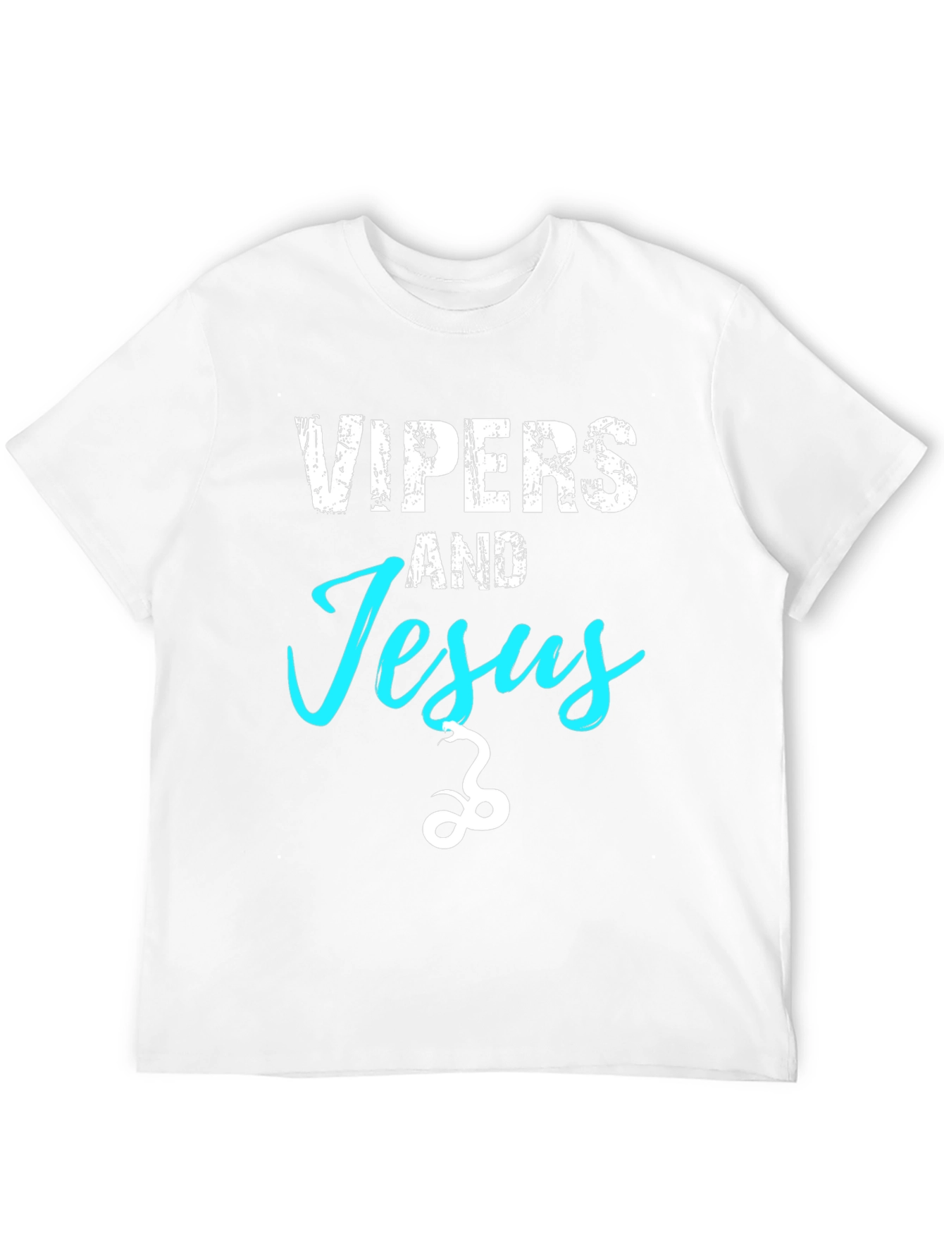 Vipers and Jesus Graphic Tee - Unique Design