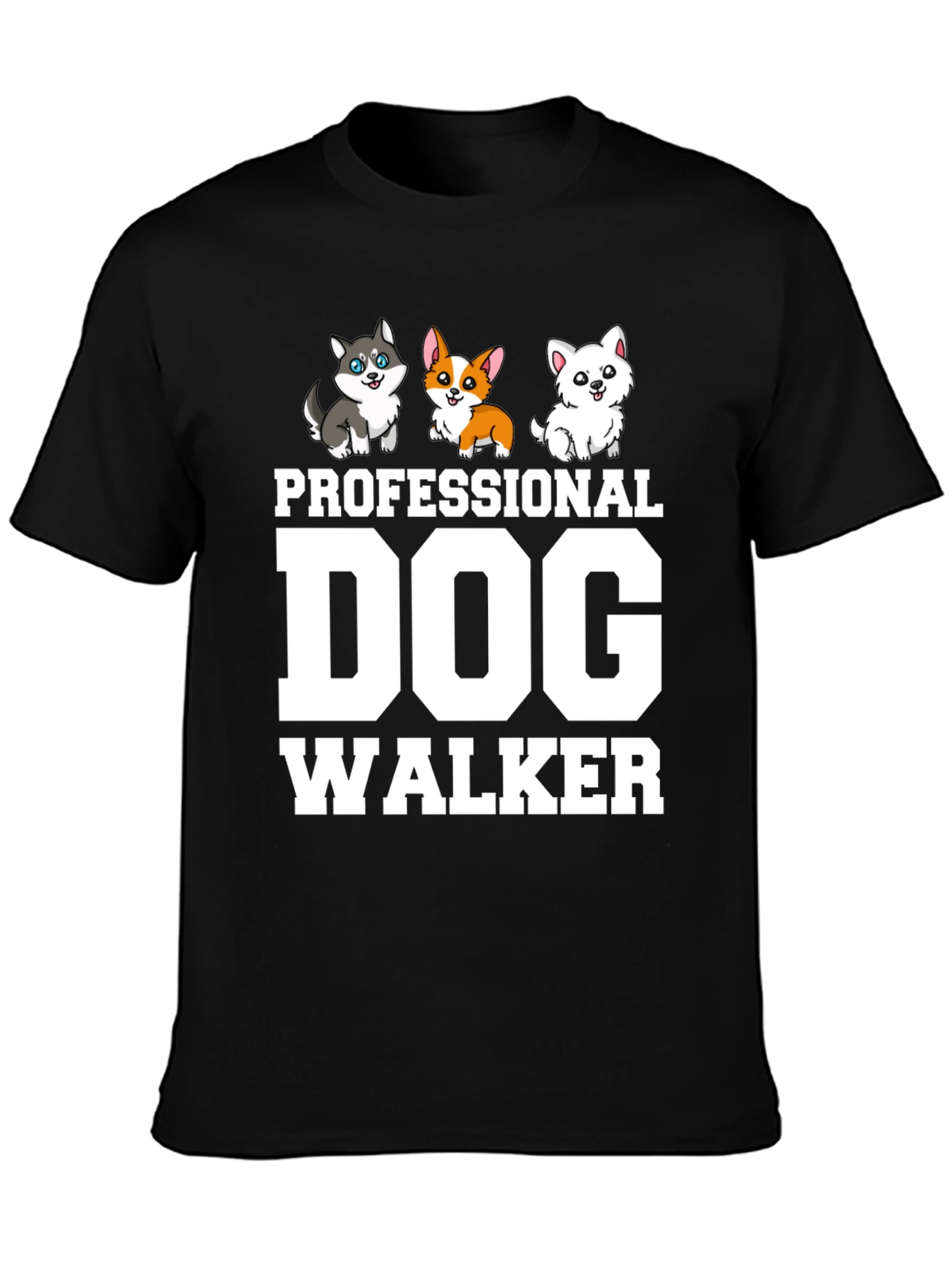 Professional Dog Walker T-Shirt
