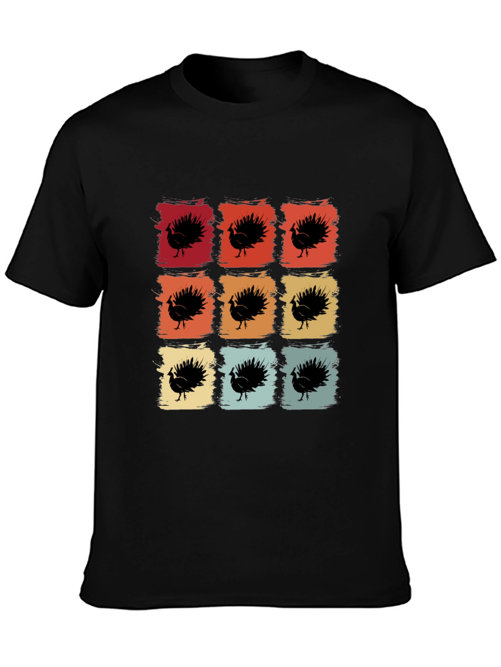 Retro Thanksgiving Turkey T-Shirt