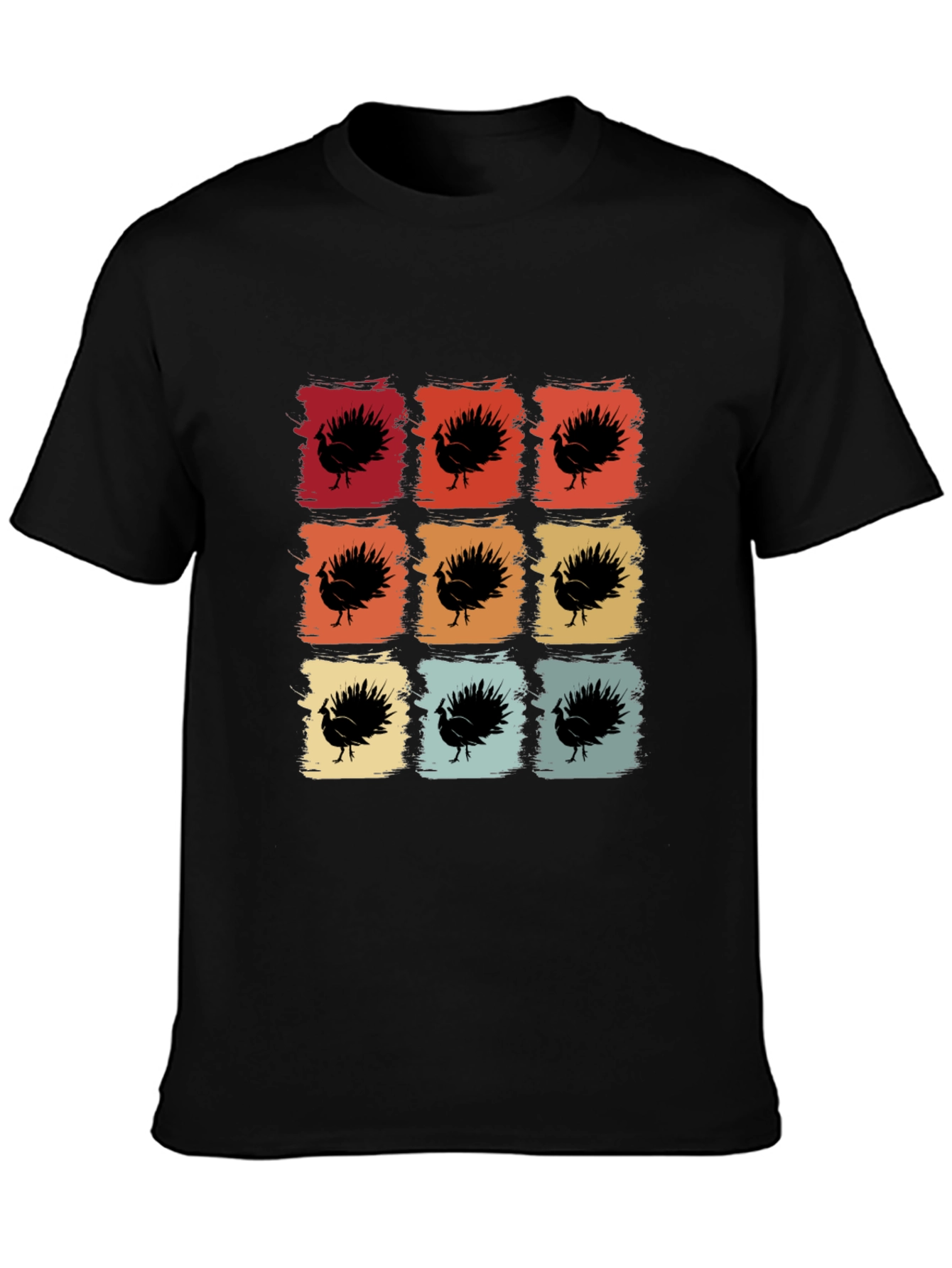 Retro Thanksgiving Turkey T-Shirt