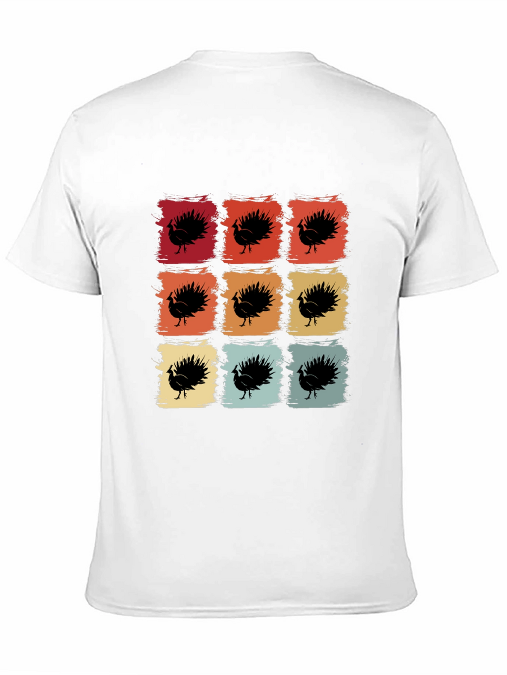 Retro Thanksgiving Turkey T-Shirt
