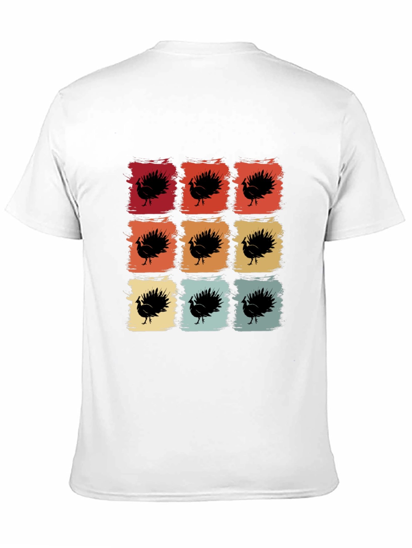 Retro Thanksgiving Turkey T-Shirt