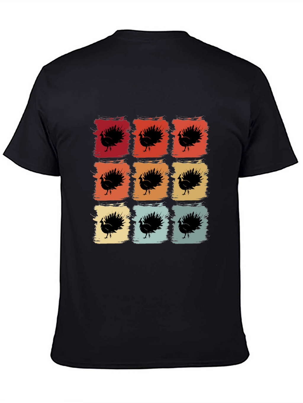 Retro Thanksgiving Turkey T-Shirt
