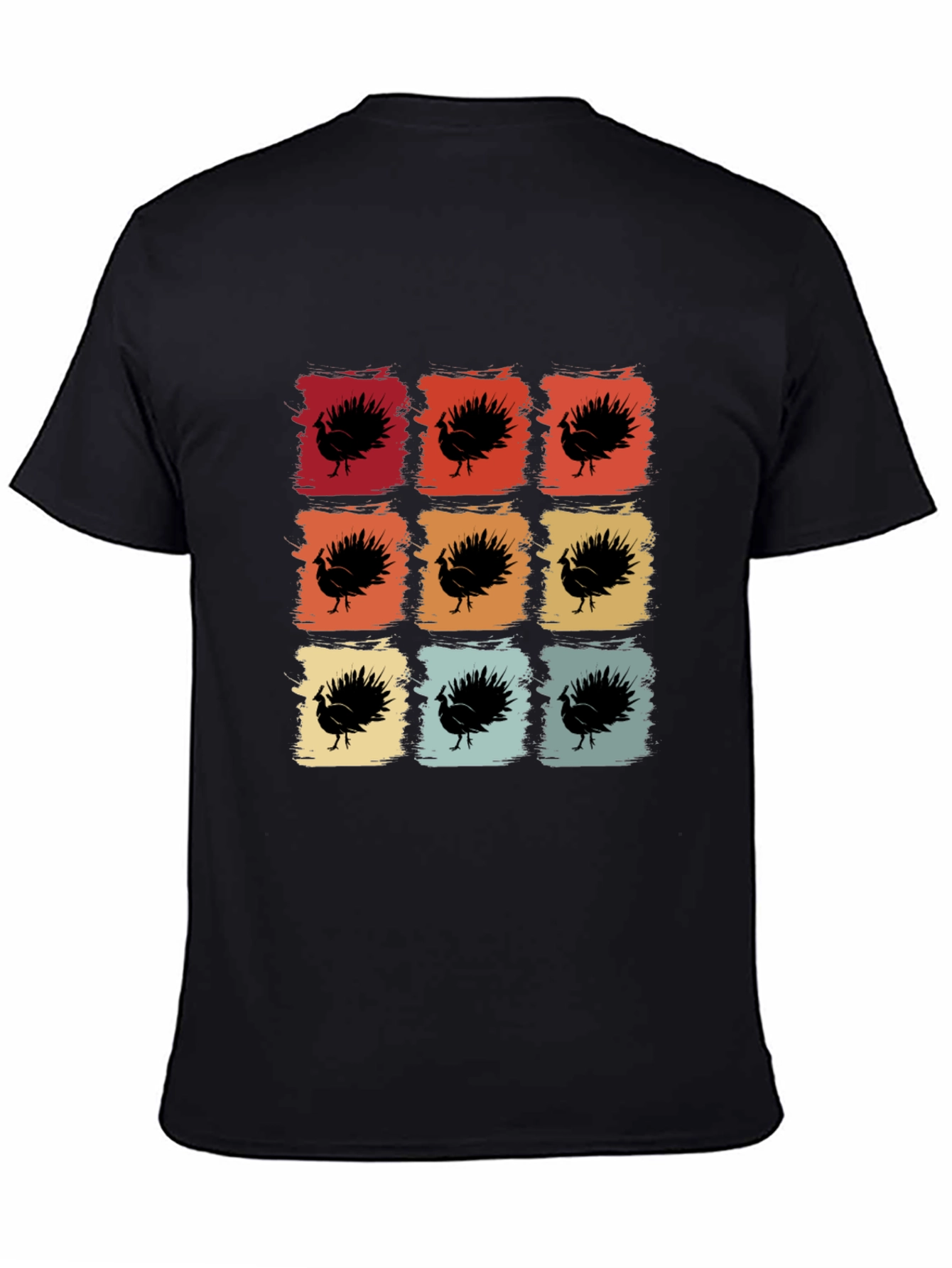 Retro Thanksgiving Turkey T-Shirt