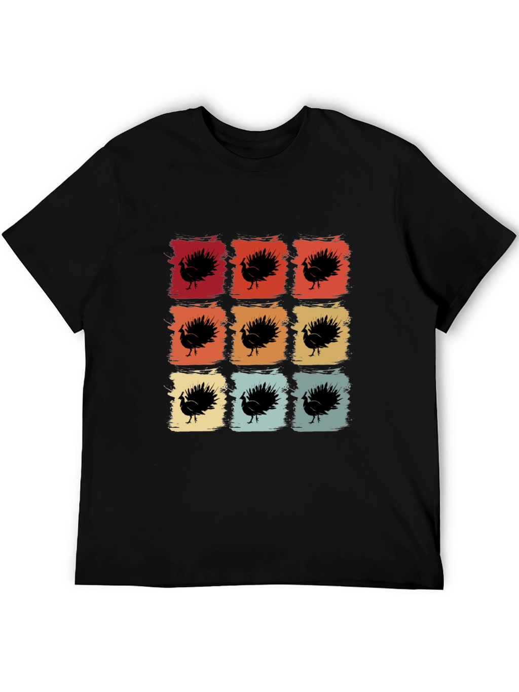Retro Thanksgiving Turkey T-Shirt