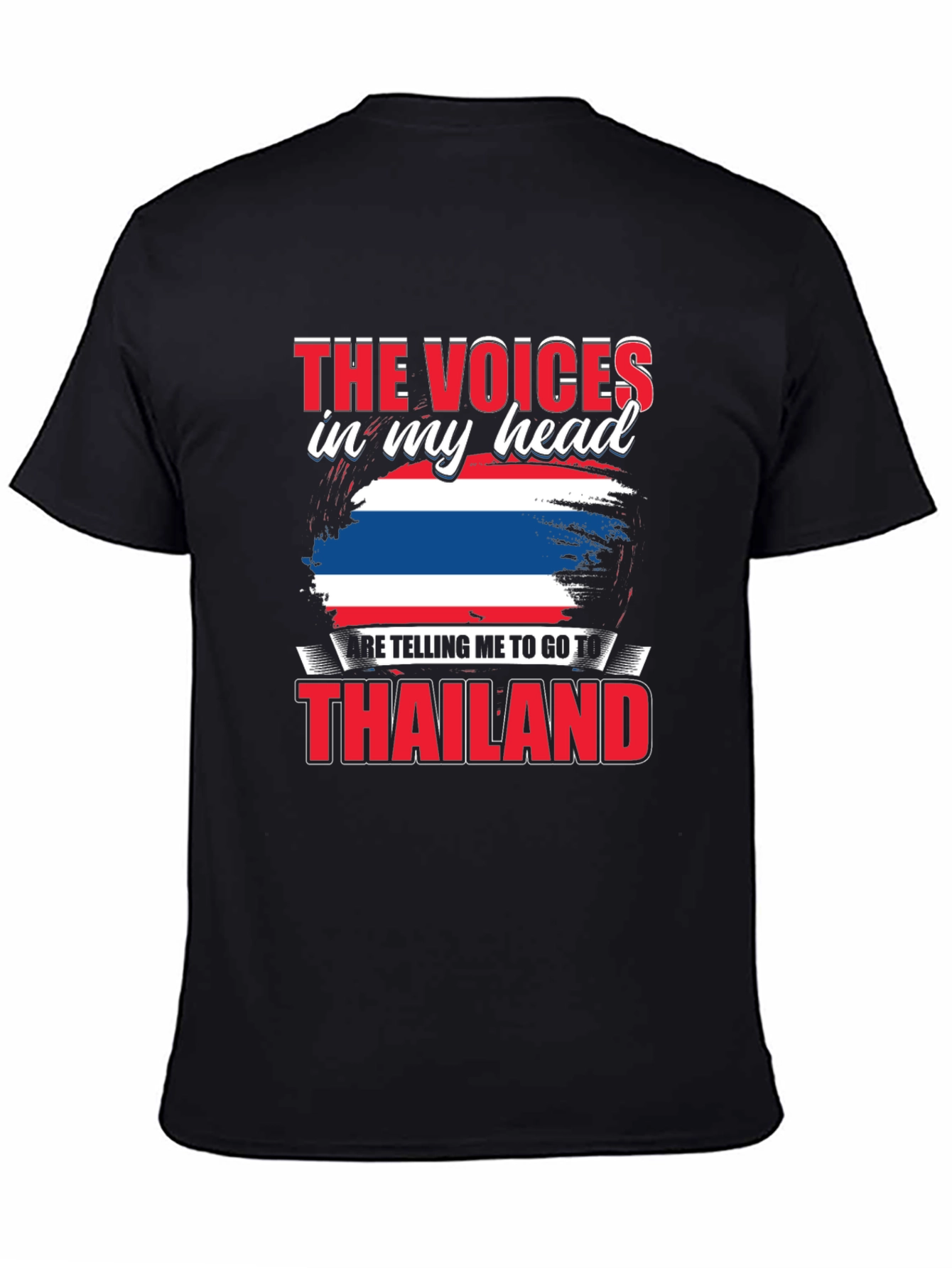 Thailand T-Shirt: Voices in My Head Travel Tee