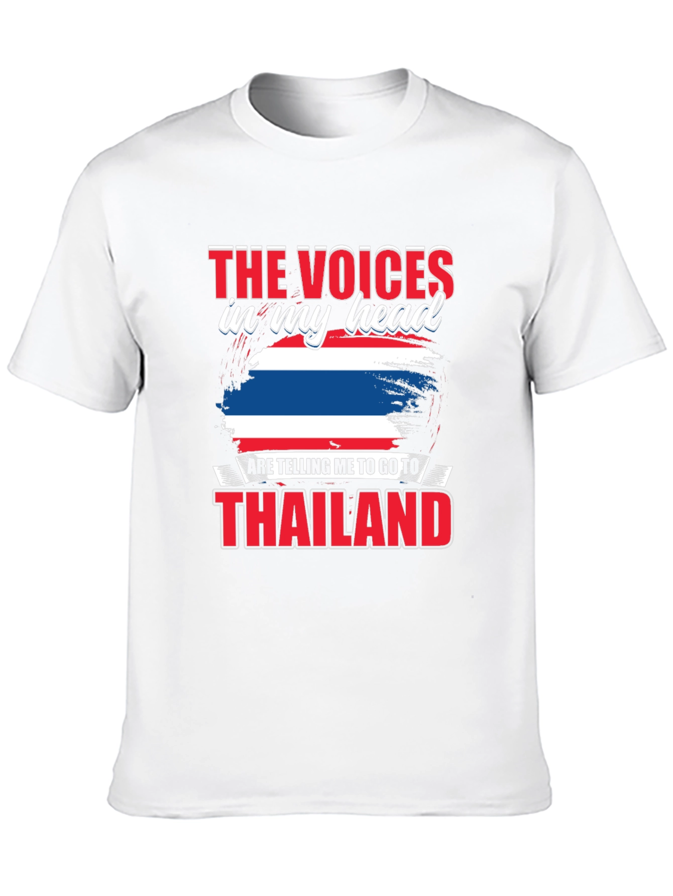 Thailand T-Shirt: Voices in My Head Travel Tee