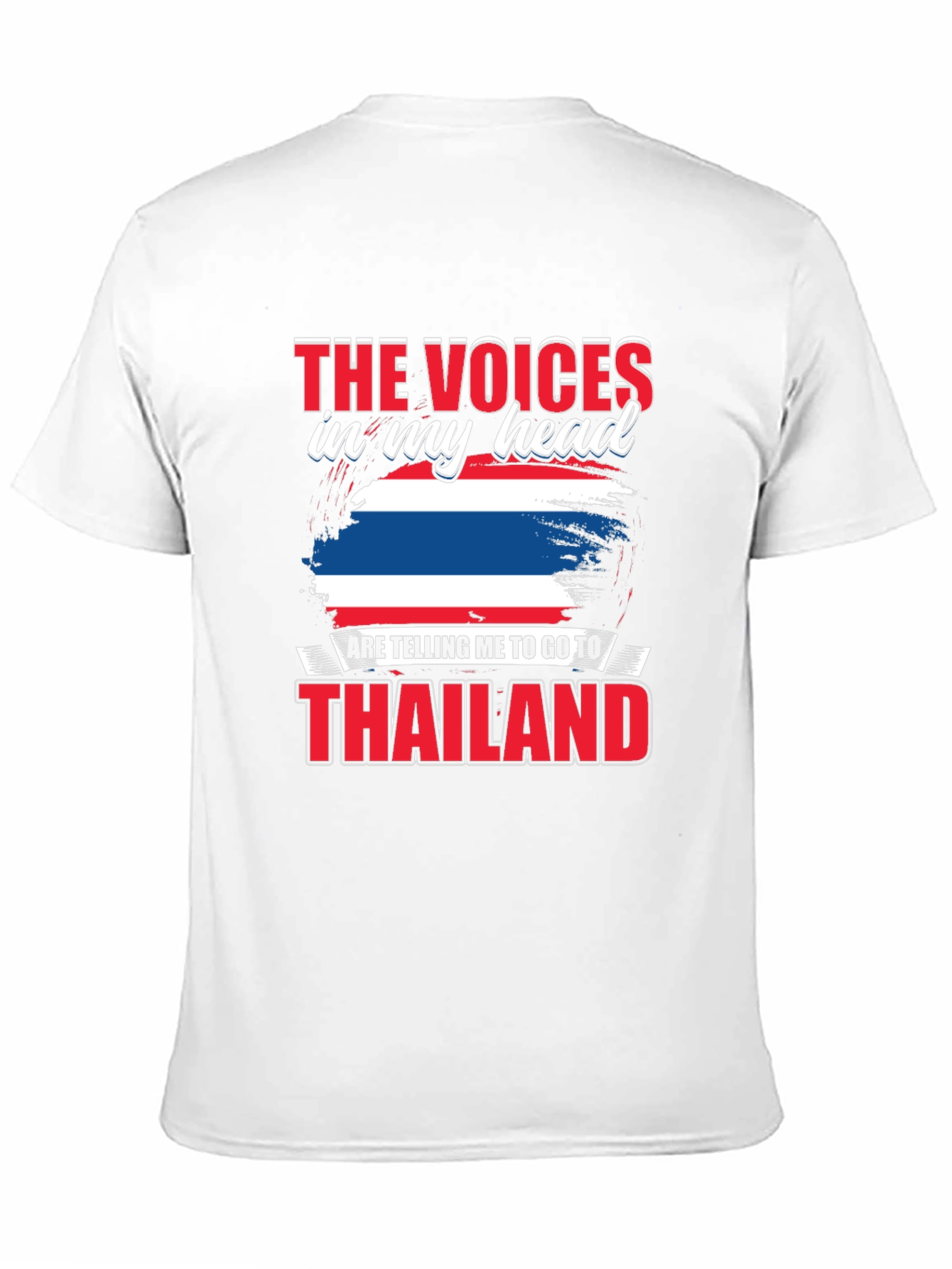 Thailand T-Shirt: Voices in My Head Travel Tee
