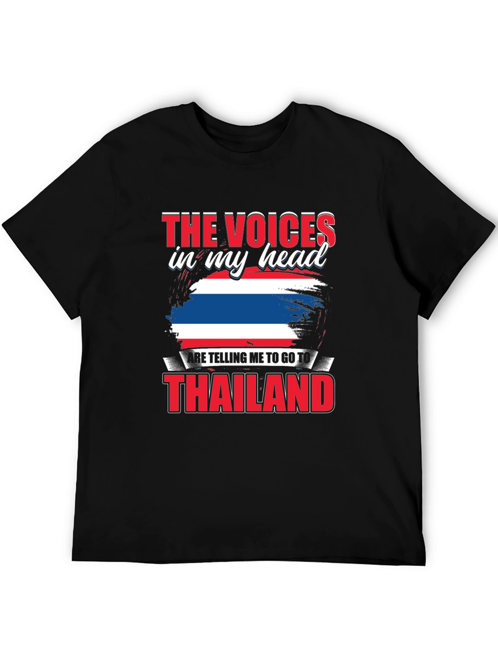 Thailand T-Shirt: Voices in My Head Travel Tee