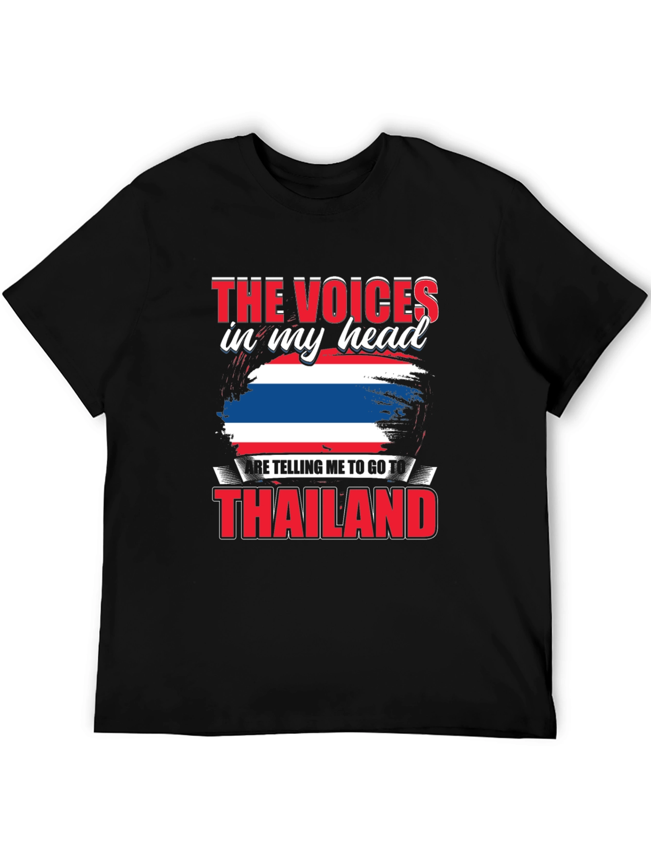 Thailand T-Shirt: Voices in My Head Travel Tee