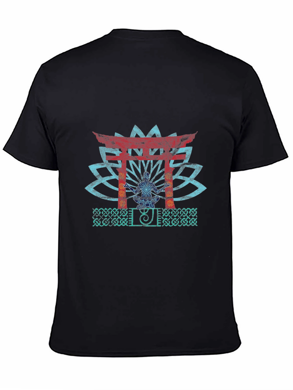 Zen Garden Graphic Tee - Meditative T-Shirt