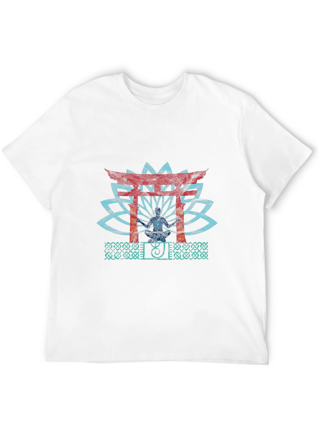 Zen Garden Graphic Tee - Meditative T-Shirt