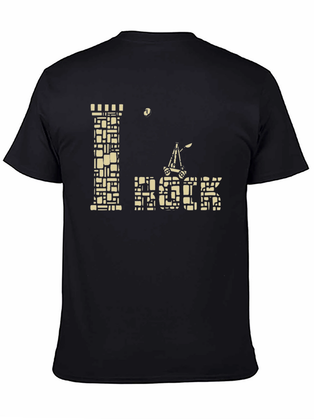 I Rock T-Shirt: Trebuchet Siege Engine Design