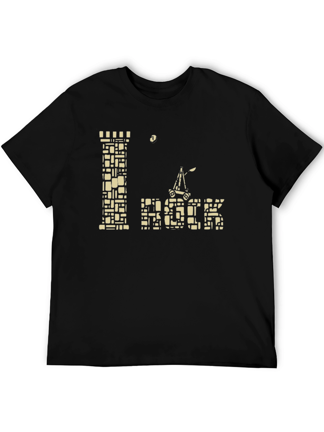 I Rock T-Shirt: Trebuchet Siege Engine Design