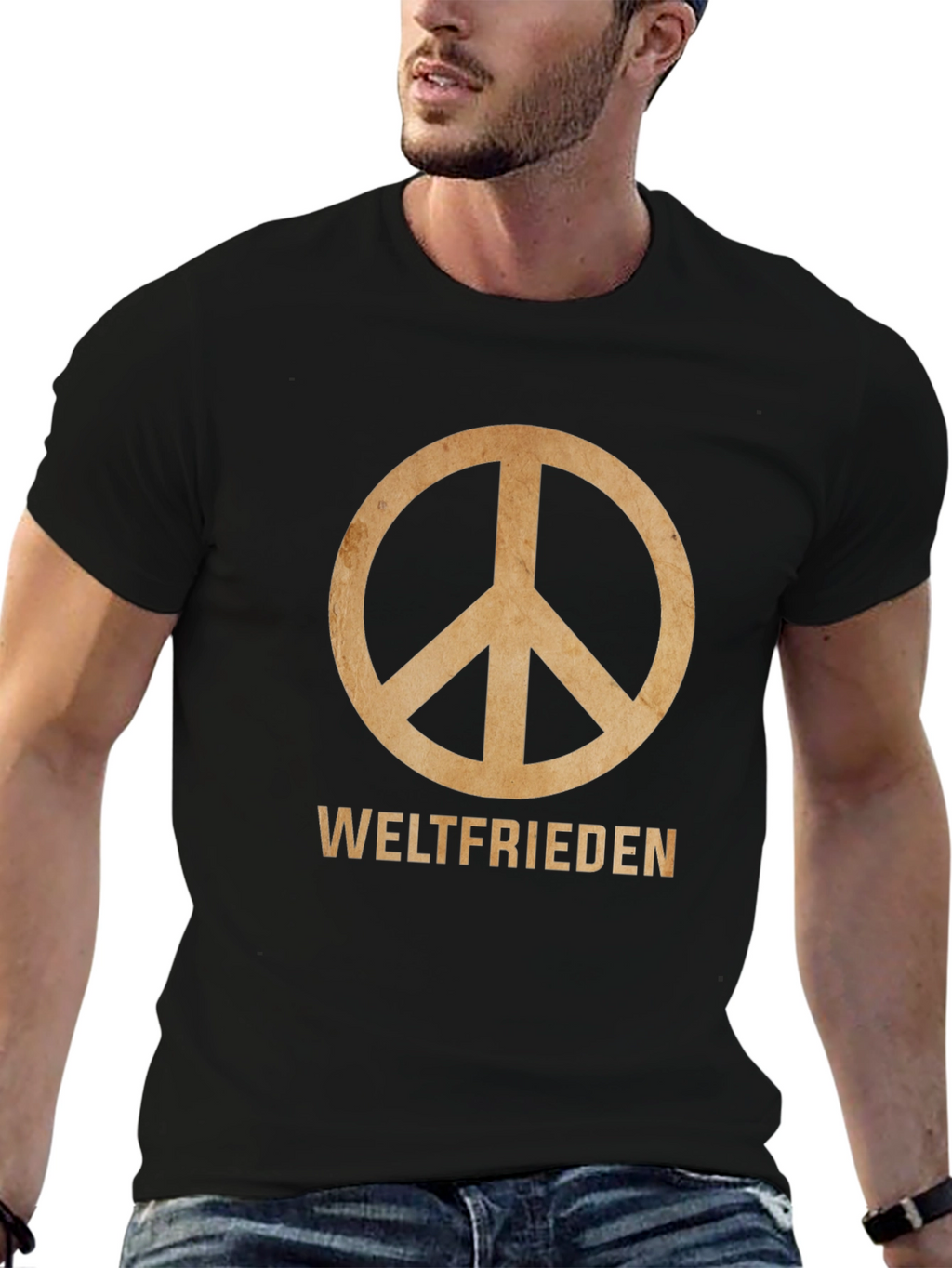 Weltfrieden Peace Sign T-Shirt