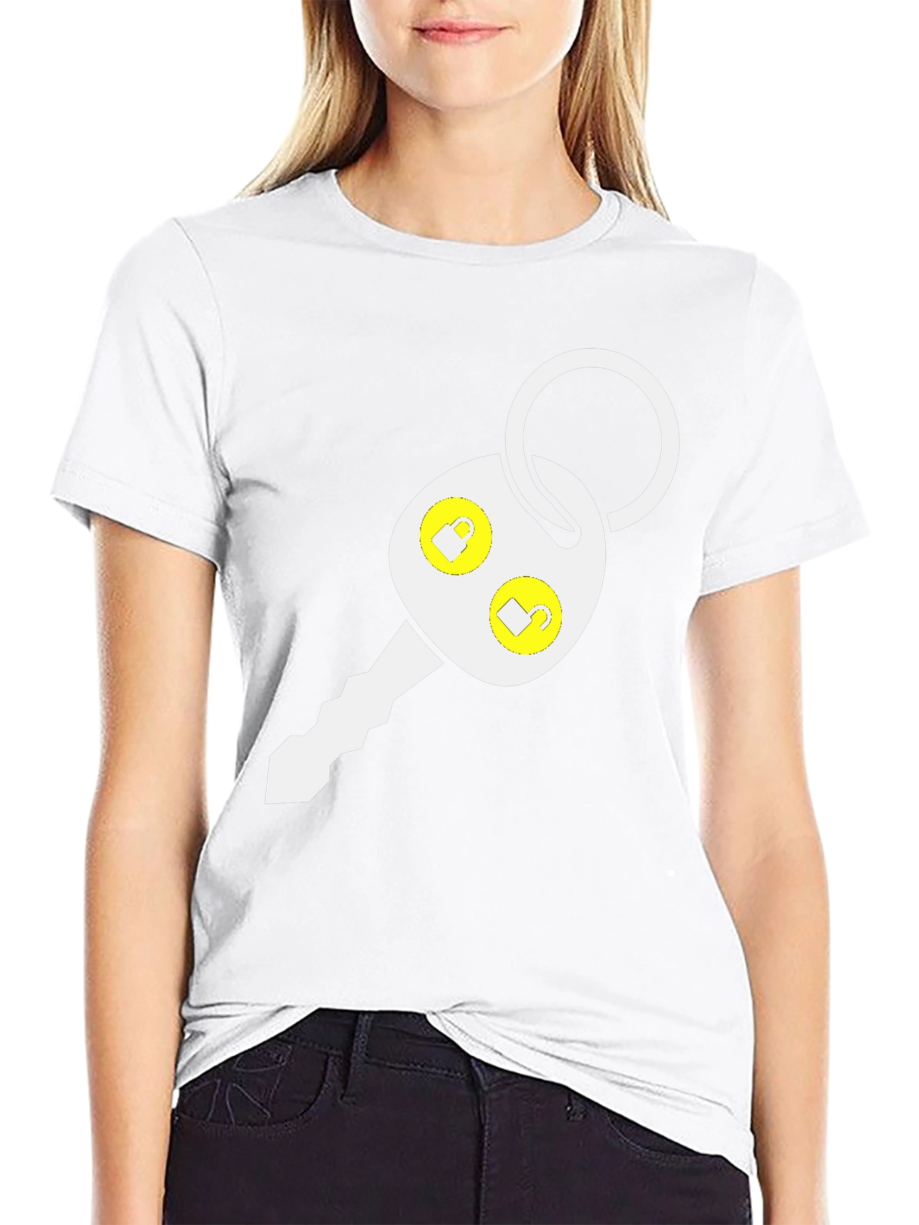 Remote Key Black T-Shirt