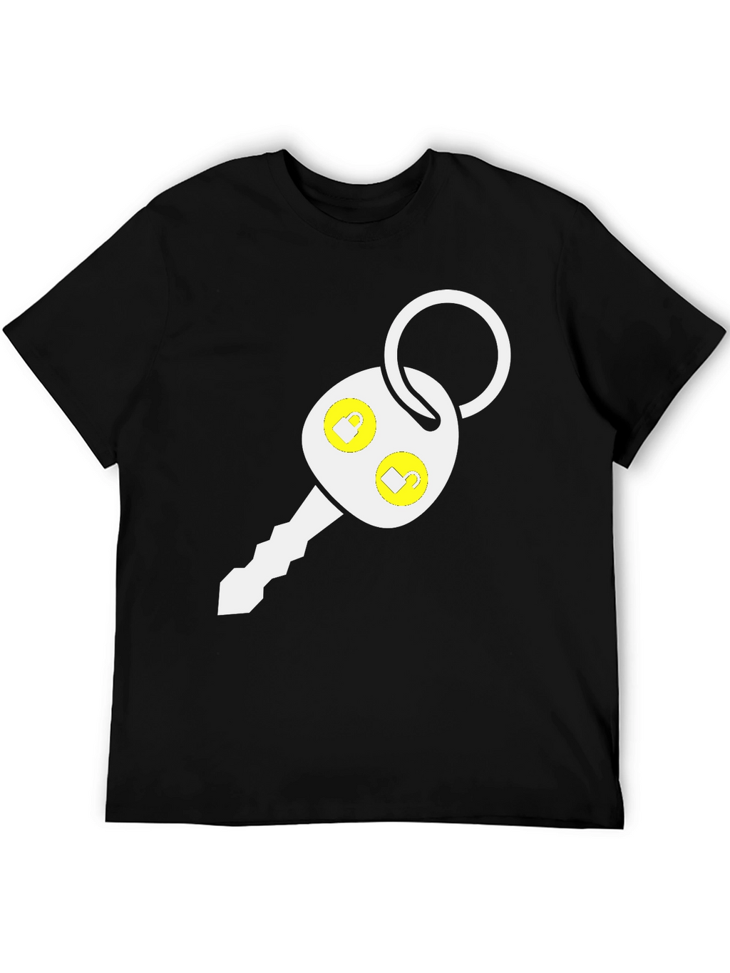 Remote Key Black T-Shirt