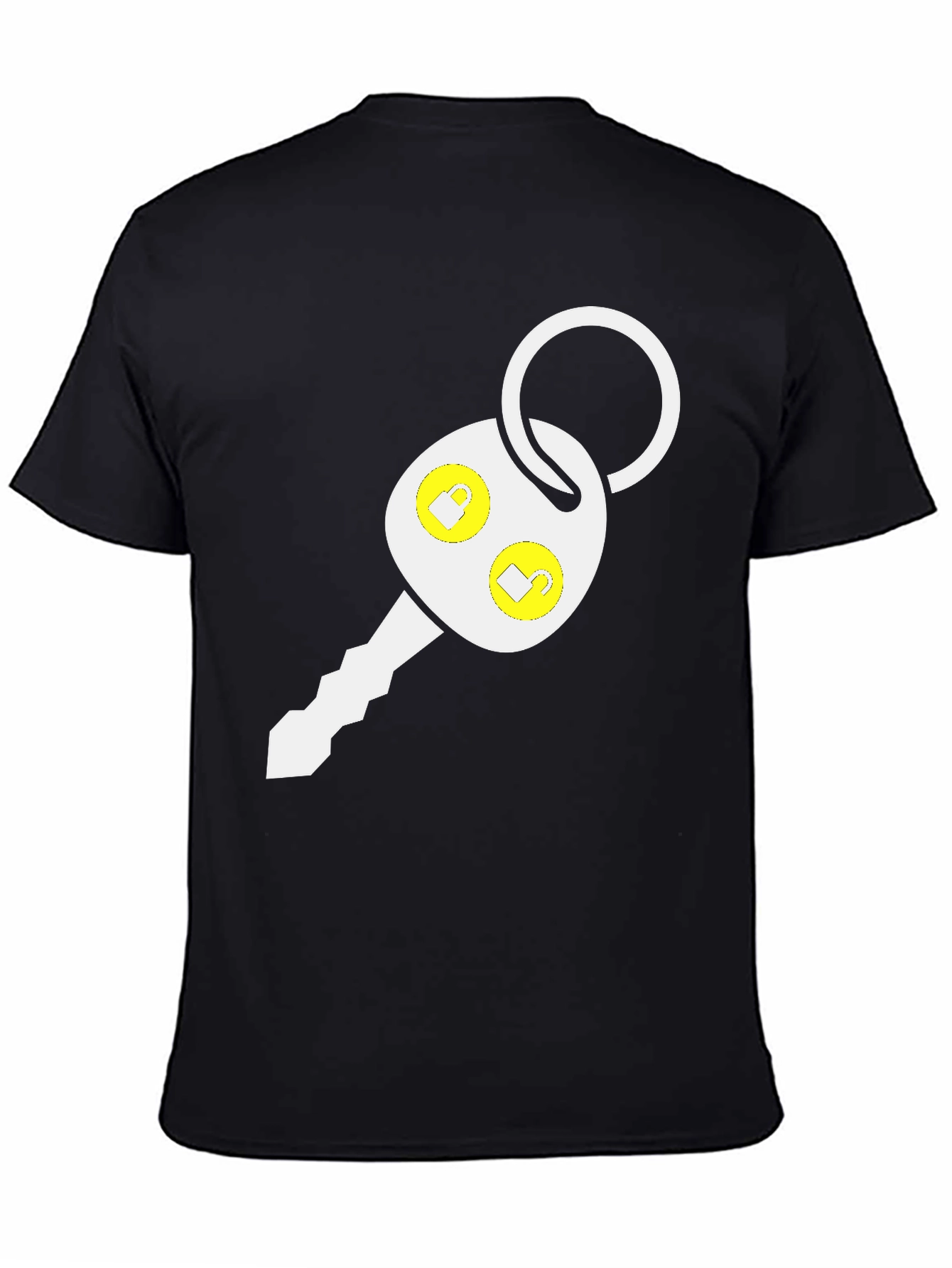 Remote Key Black T-Shirt