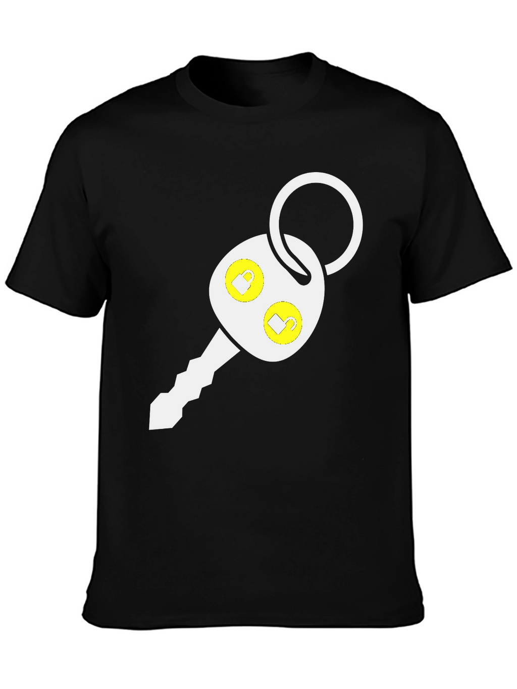 Remote Key Black T-Shirt