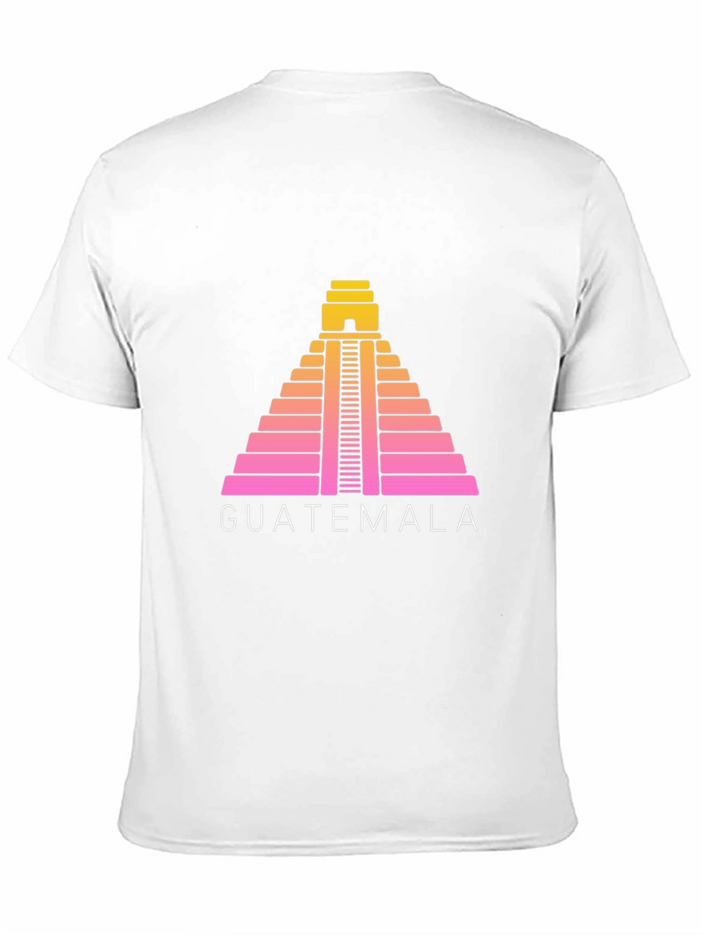 Guatemala Mayan Temple T-Shirt - Retro Design