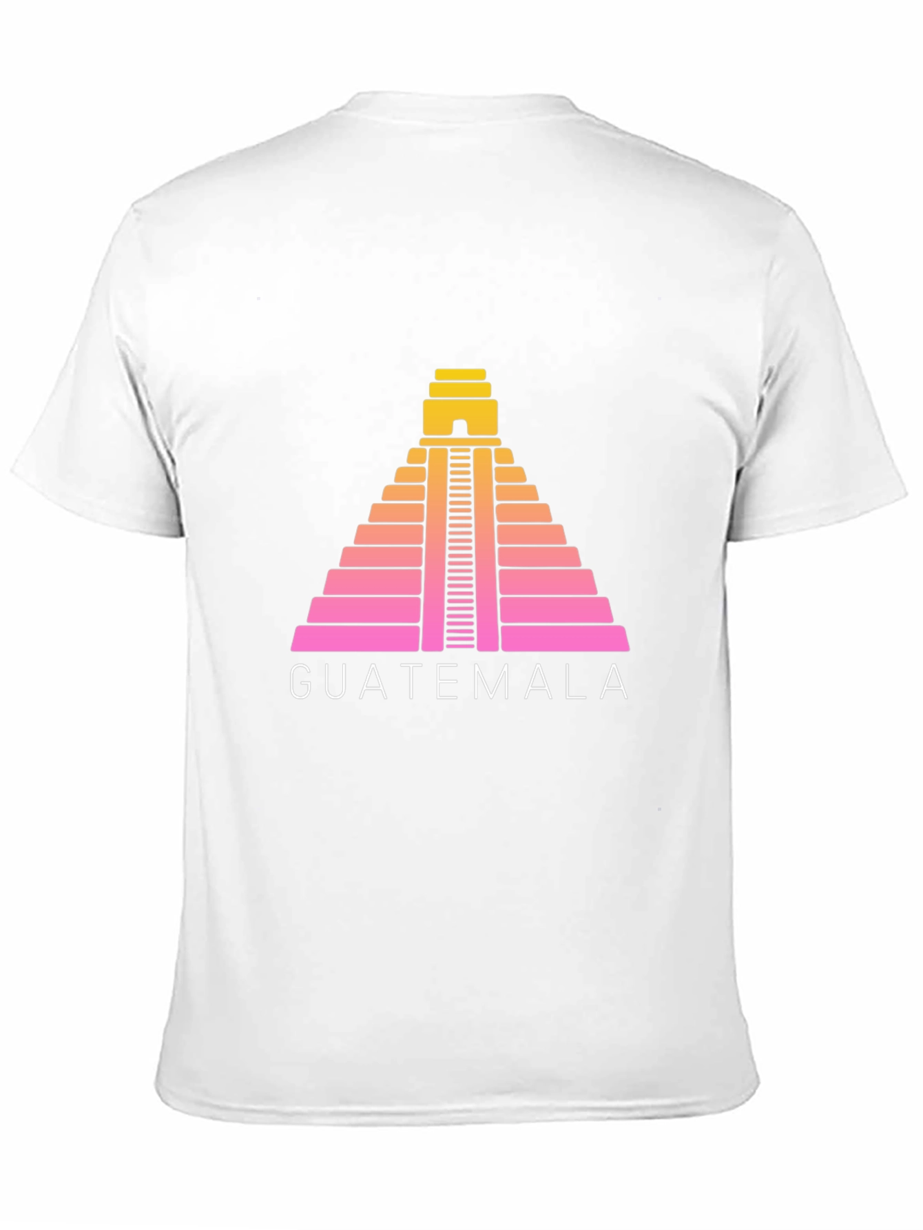 Guatemala Mayan Temple T-Shirt - Retro Design