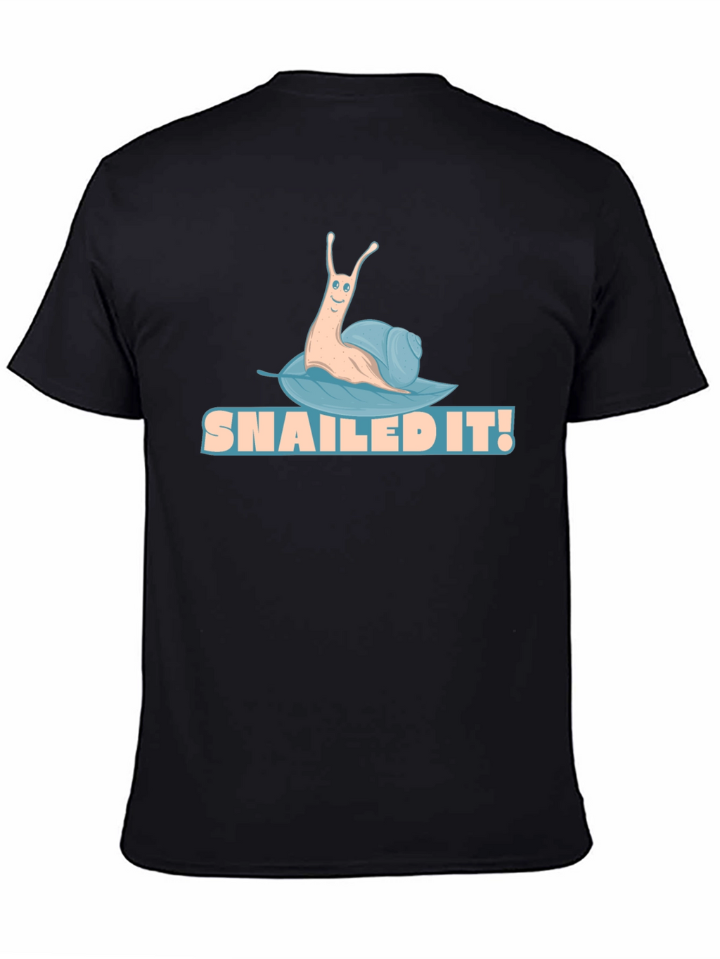Snailed It! Funny Snail Graphic Tee
