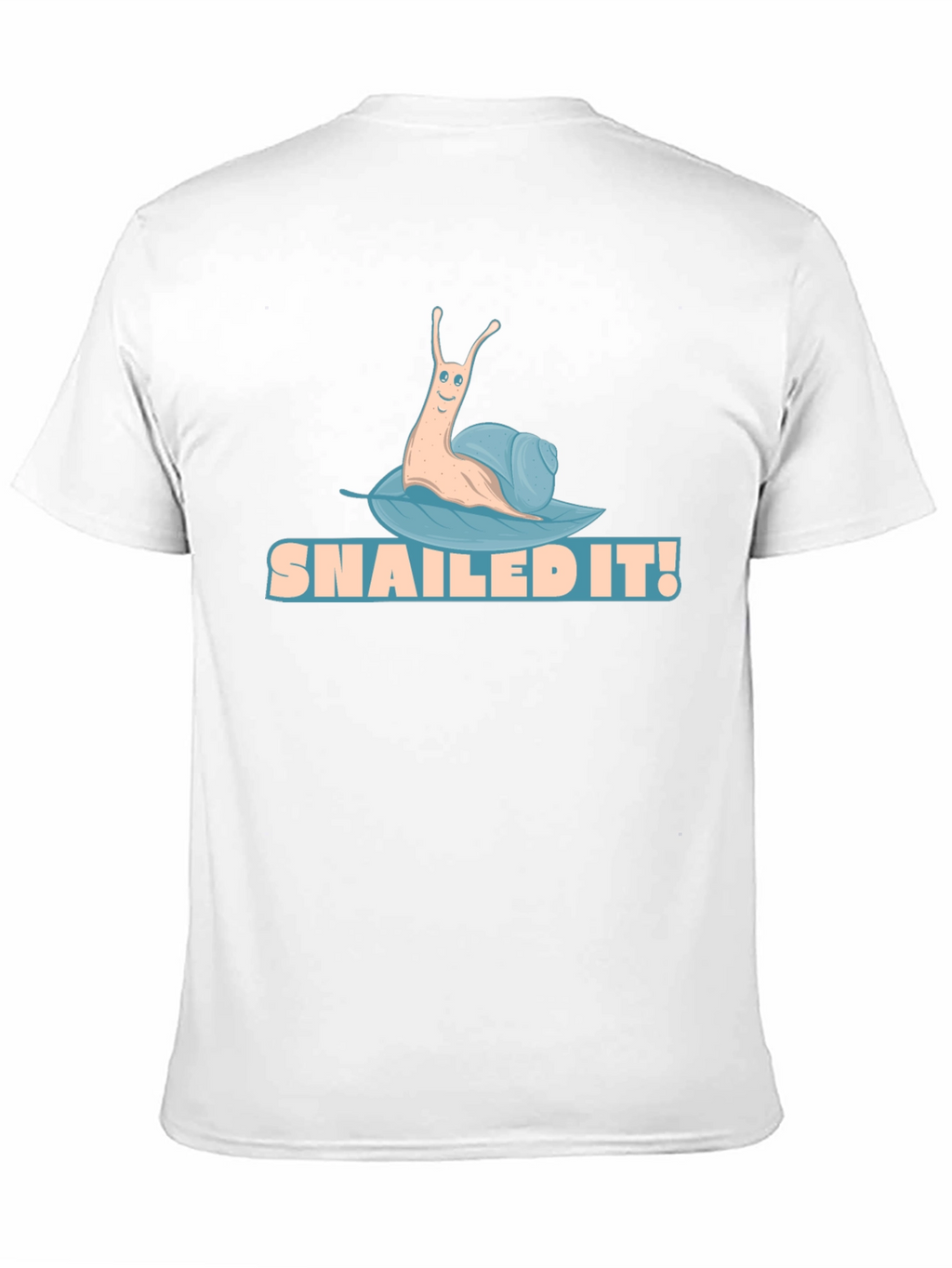 Snailed It! Funny Snail Graphic Tee
