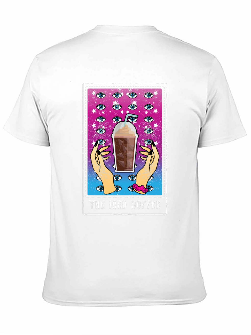 Iced Coffee Tarot Card Graphic Tee