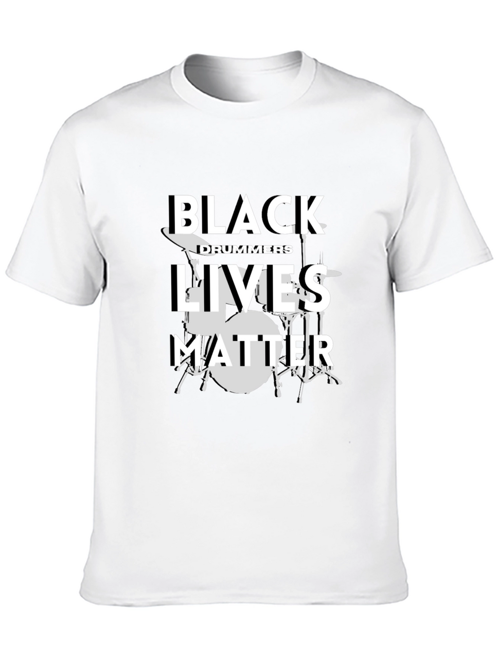 Black Drummers Lives Matter Graphic Tee