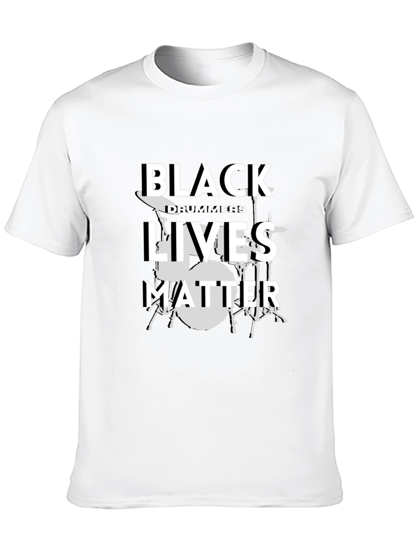 Black Drummers Lives Matter Graphic Tee