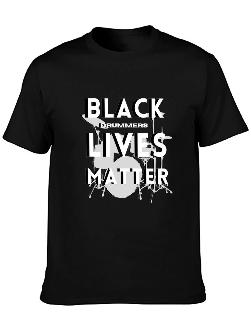 Black Drummers Lives Matter Graphic Tee