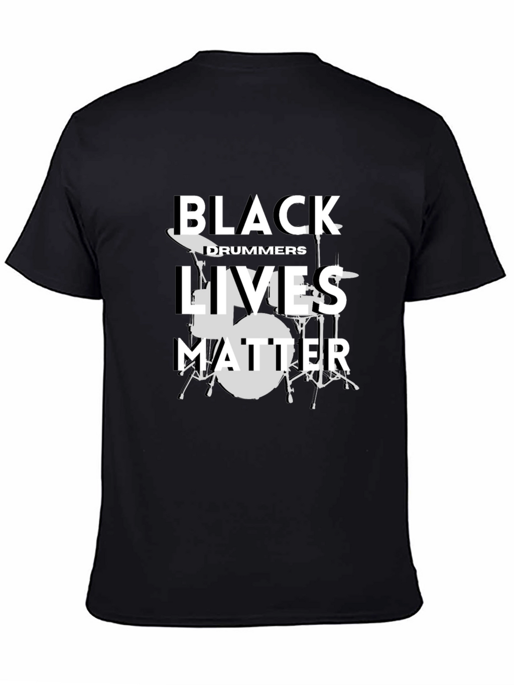Black Drummers Lives Matter Graphic Tee