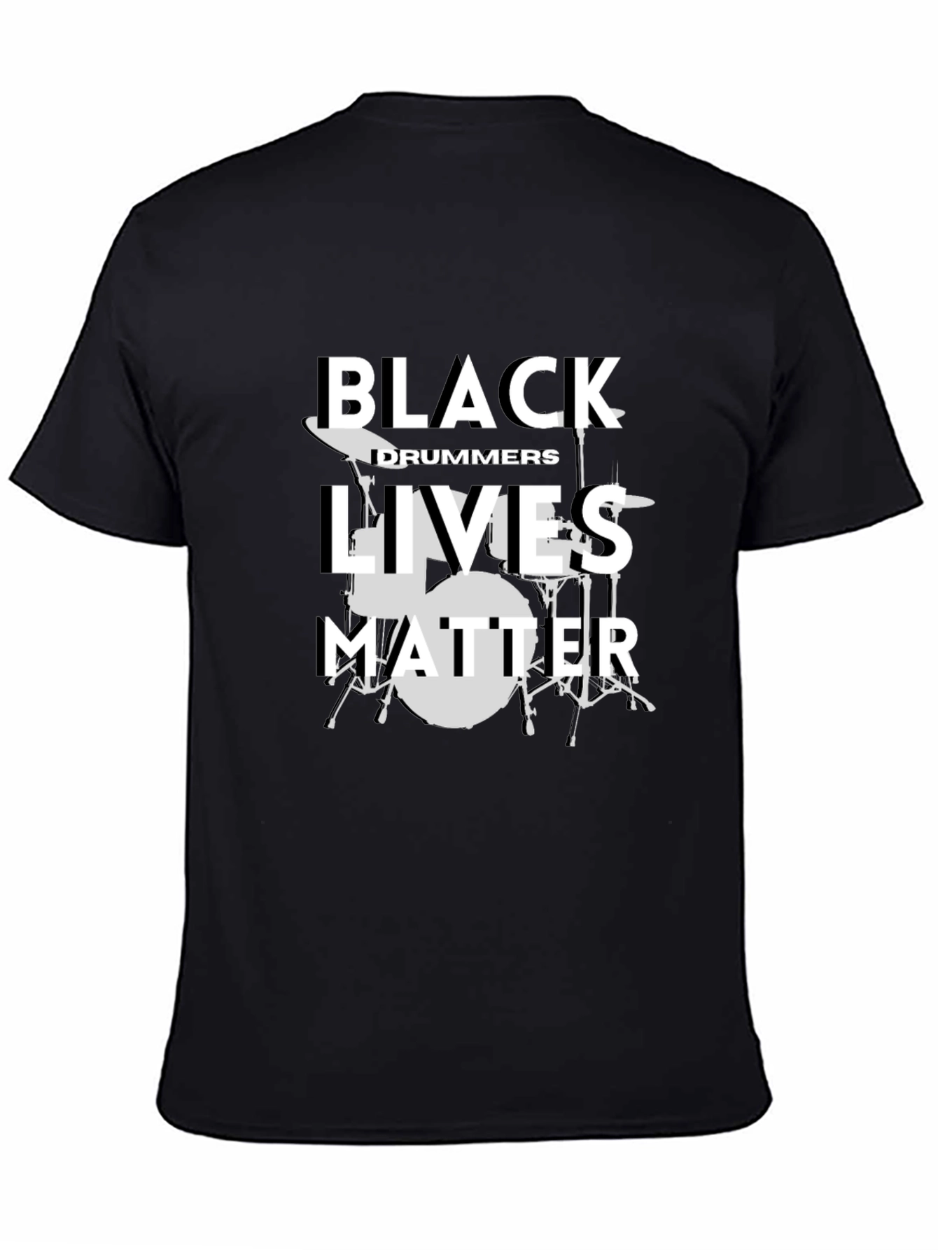 Black Drummers Lives Matter Graphic Tee