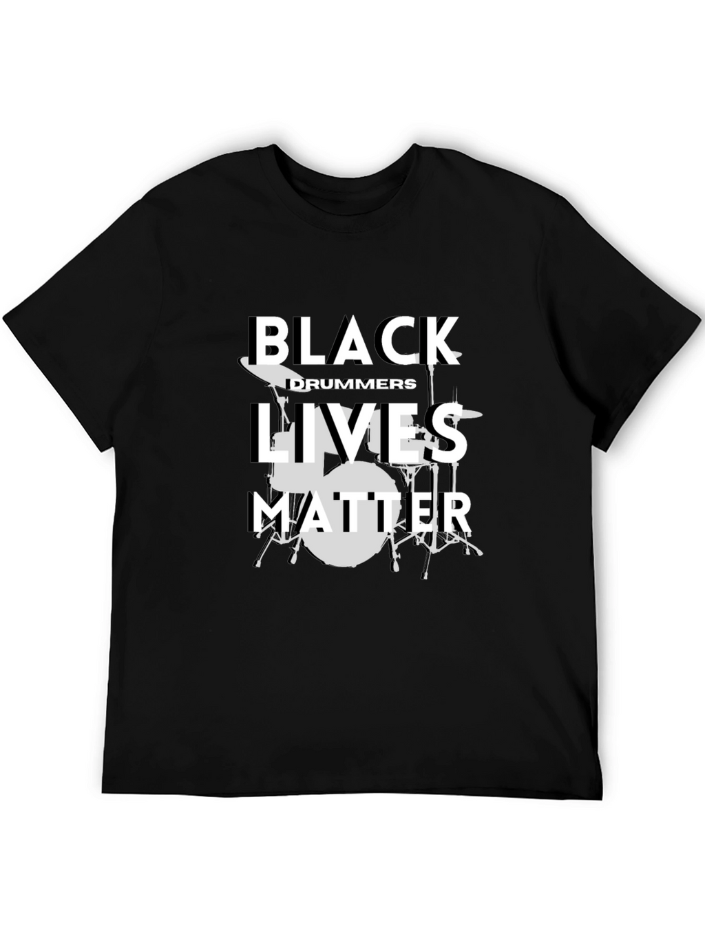 Black Drummers Lives Matter Graphic Tee