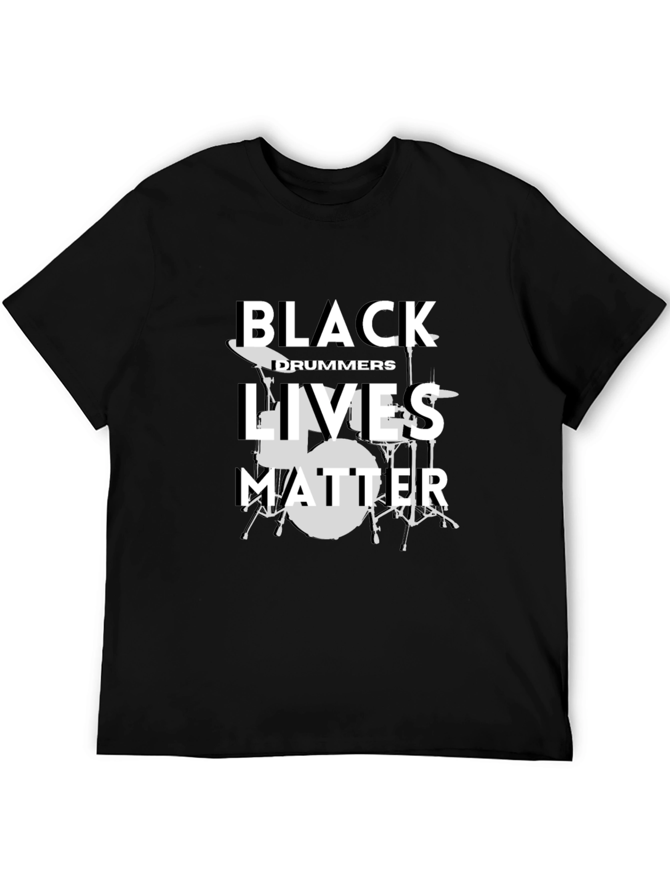 Black Drummers Lives Matter Graphic Tee