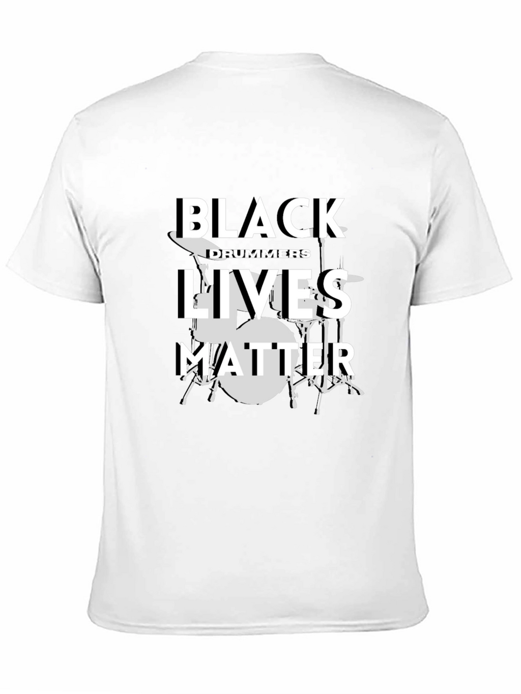 Black Drummers Lives Matter Graphic Tee