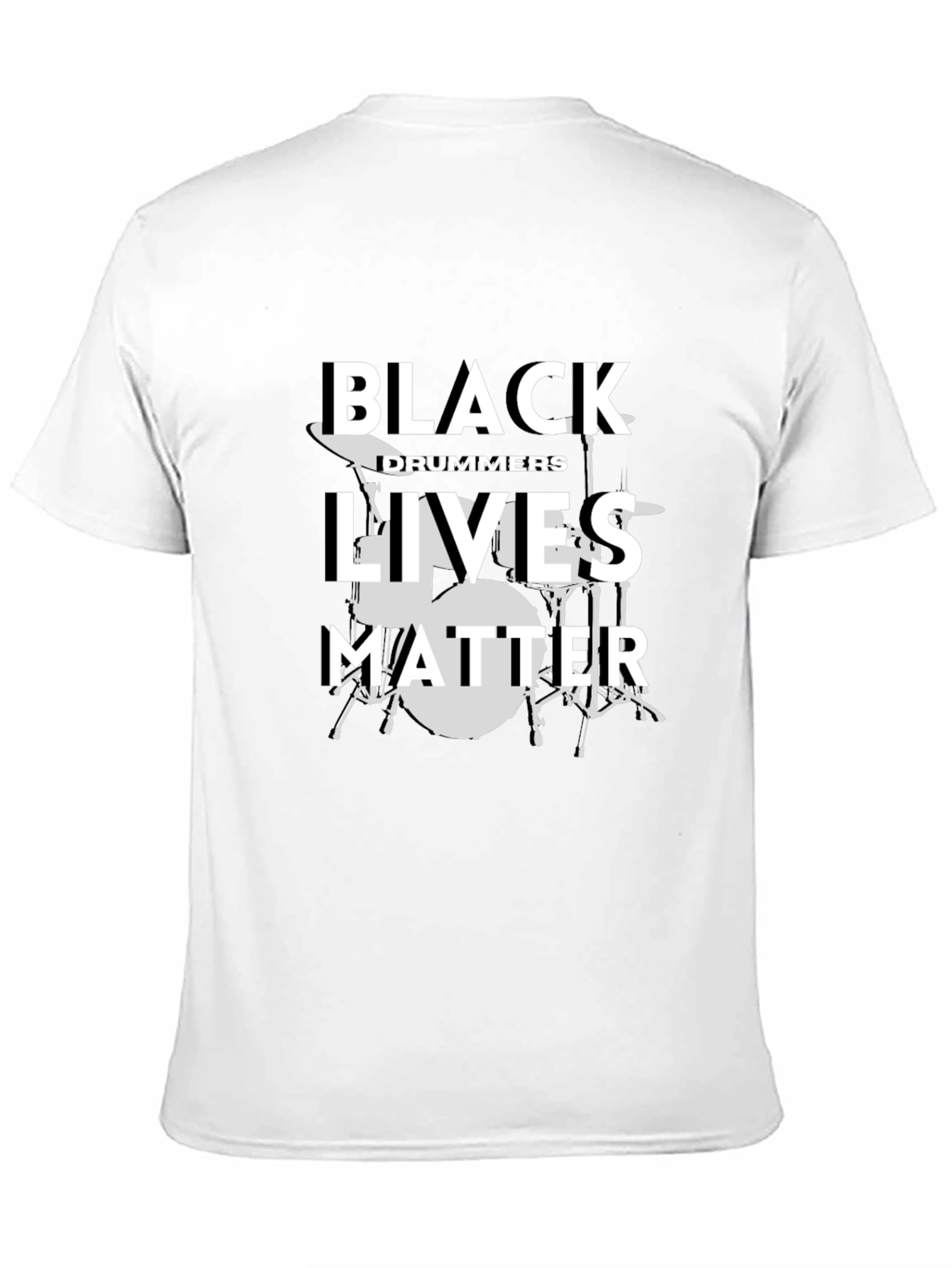 Black Drummers Lives Matter Graphic Tee