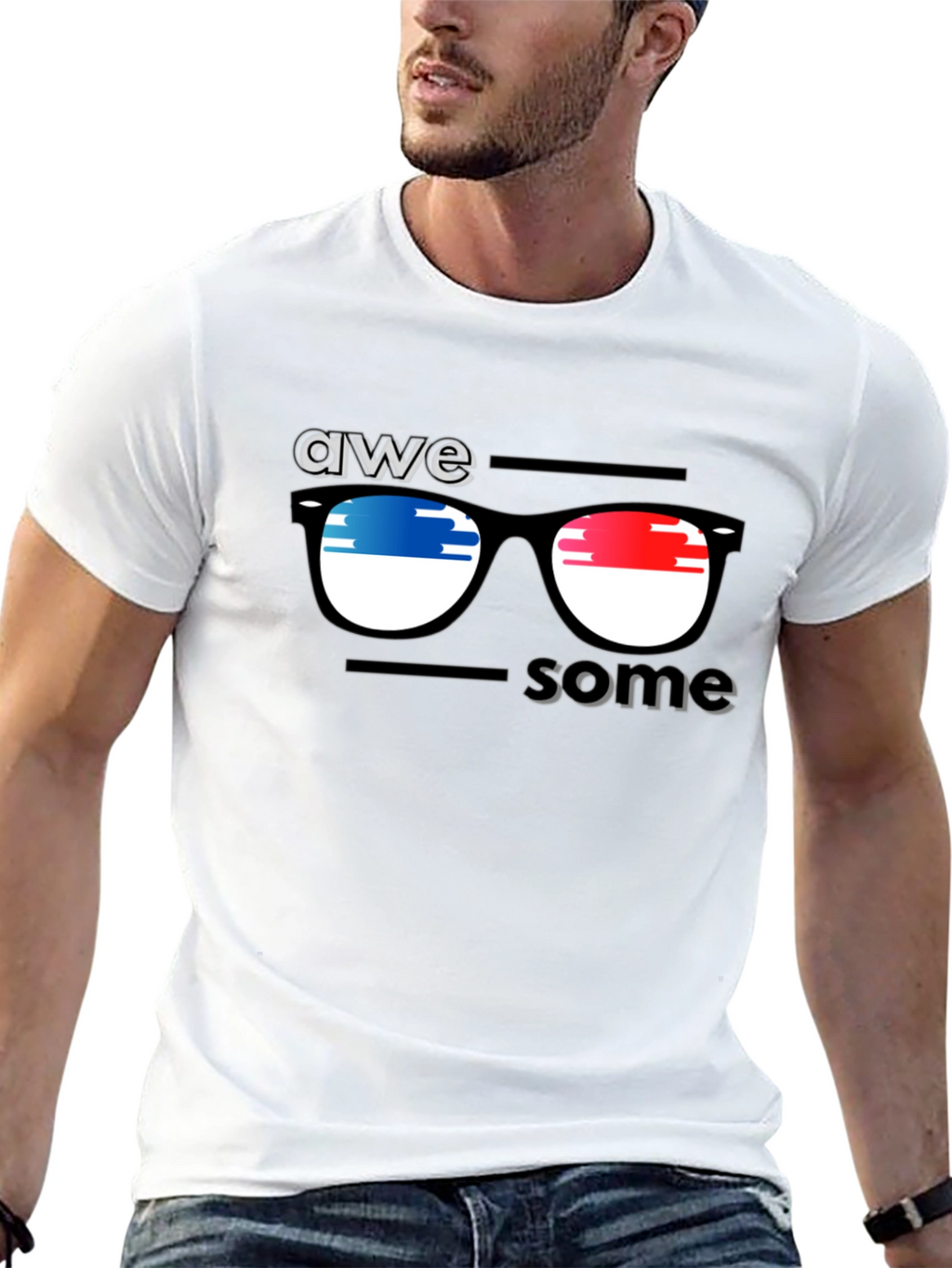 Awesome Shades Graphic T-Shirt