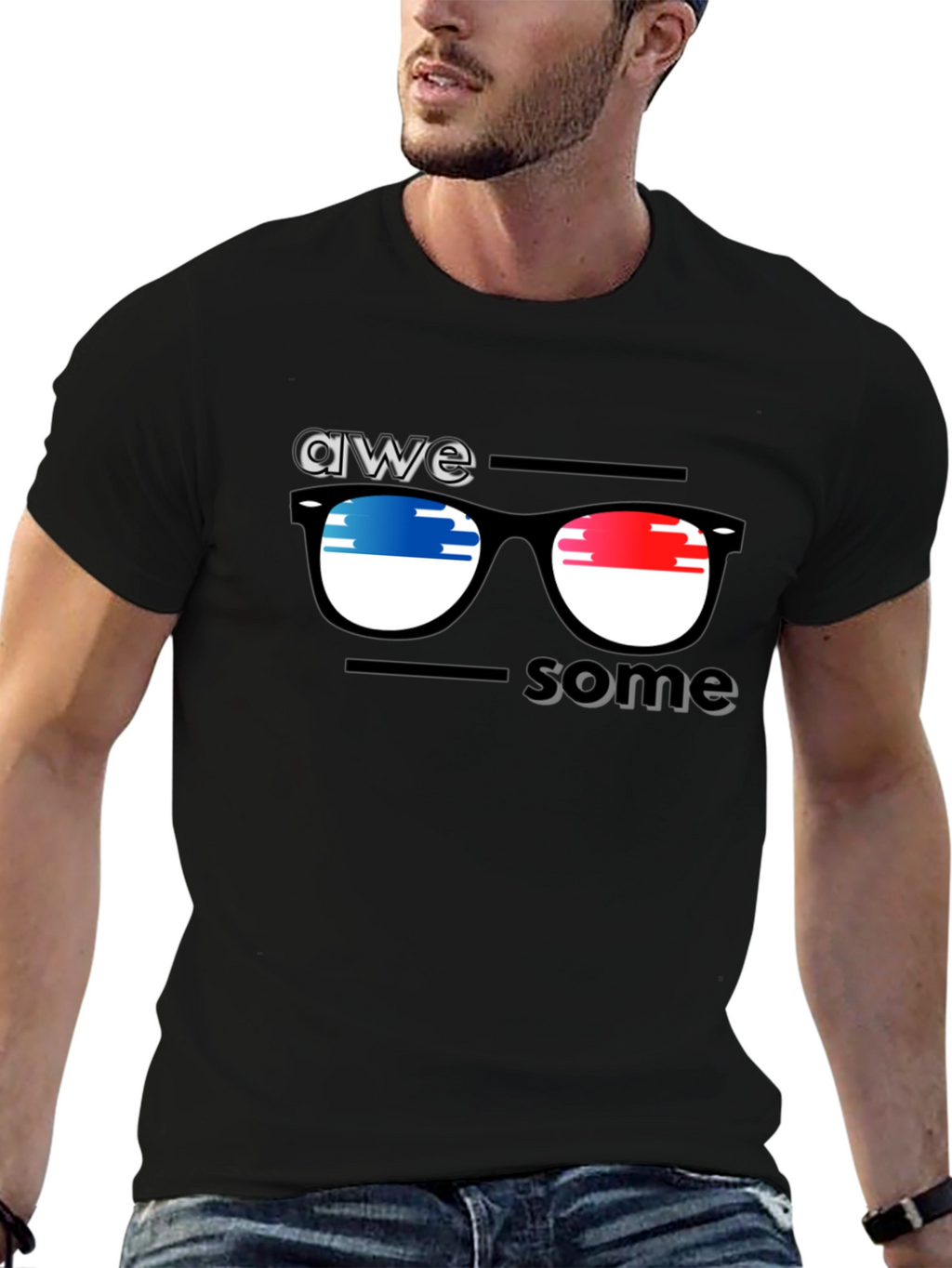 Awesome Shades Graphic T-Shirt