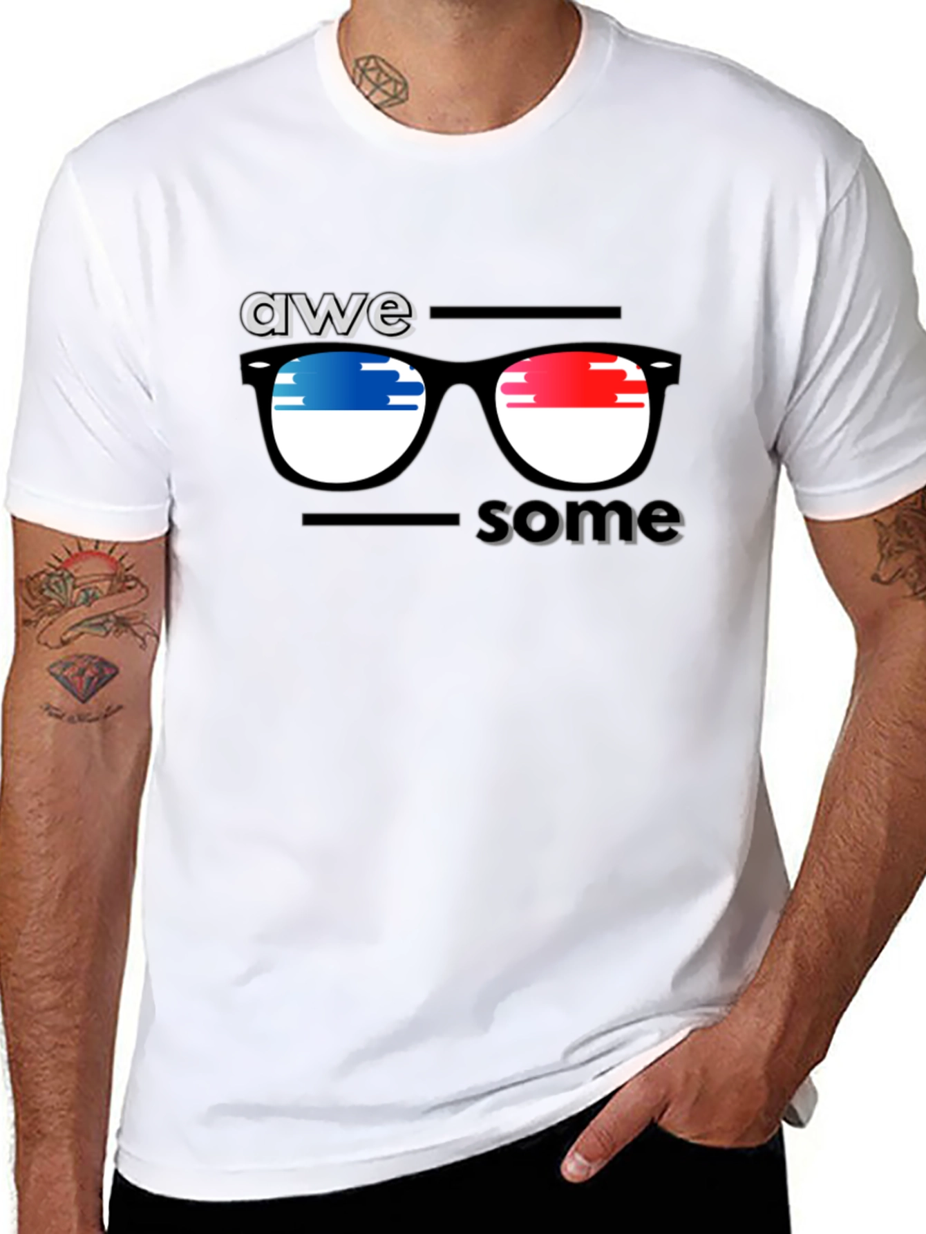 Awesome Shades Graphic T-Shirt