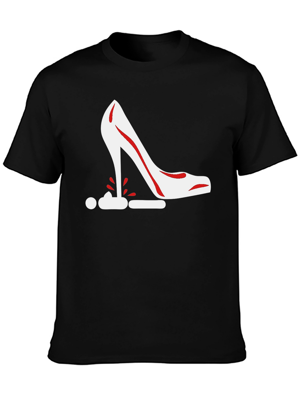 Stiletto Heel Graphic Tee - Bold Statement Shirt