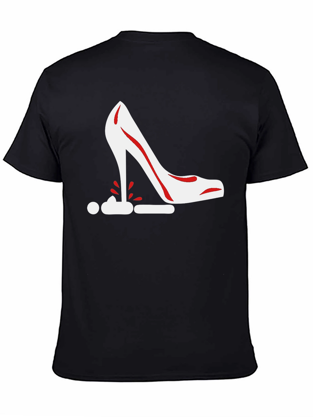 Stiletto Heel Graphic Tee - Bold Statement Shirt